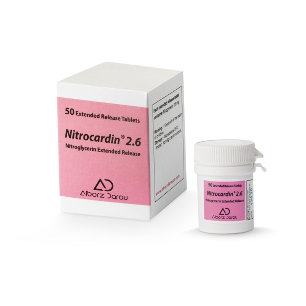 Nitrocardin 2.6 (nitroglycerin) | Iran Exports Companies, Services & Products | IREX